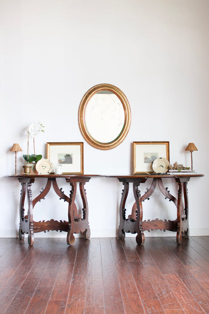 Pair of Italian Fratino Tables