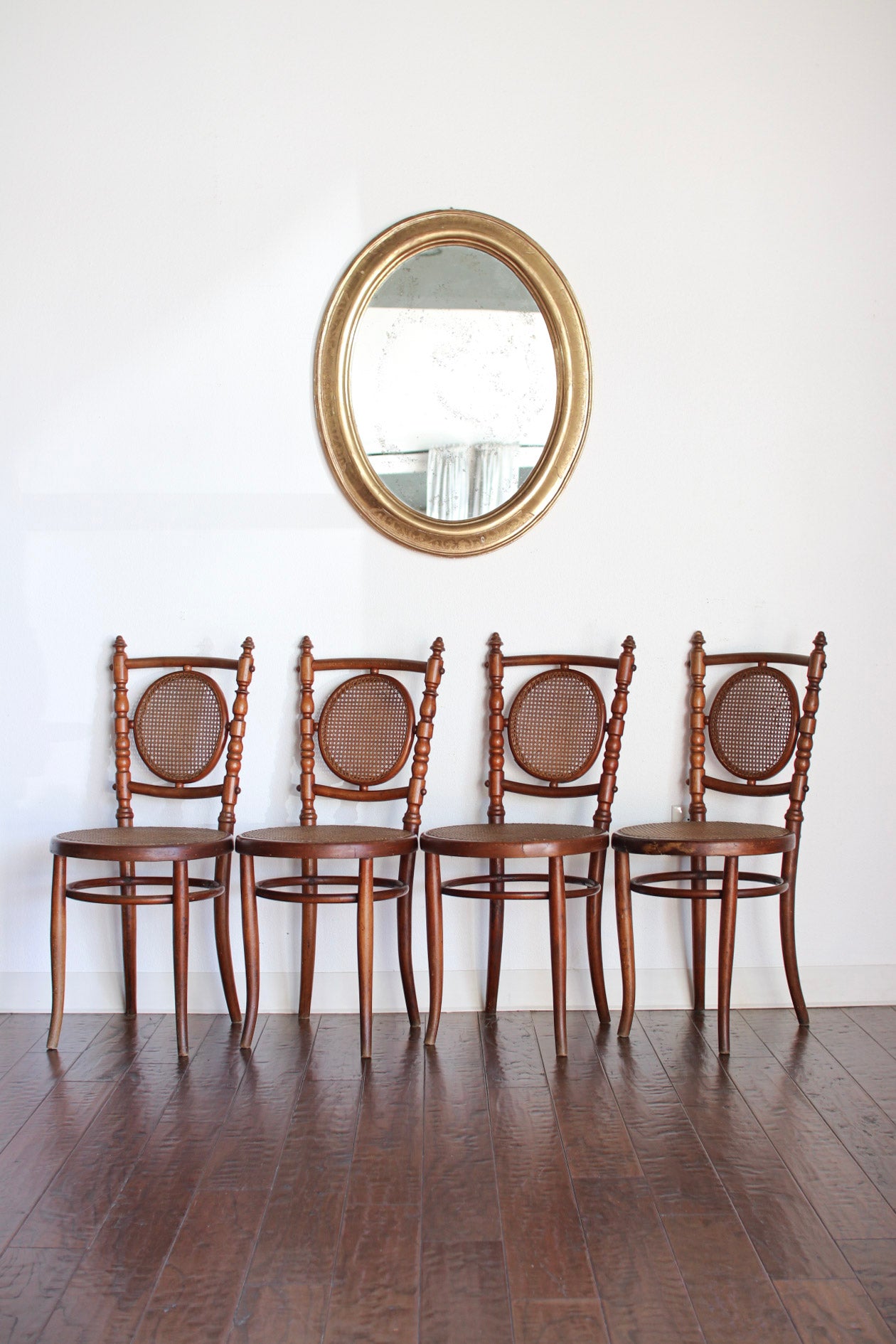 Set of Four Italian Chairs