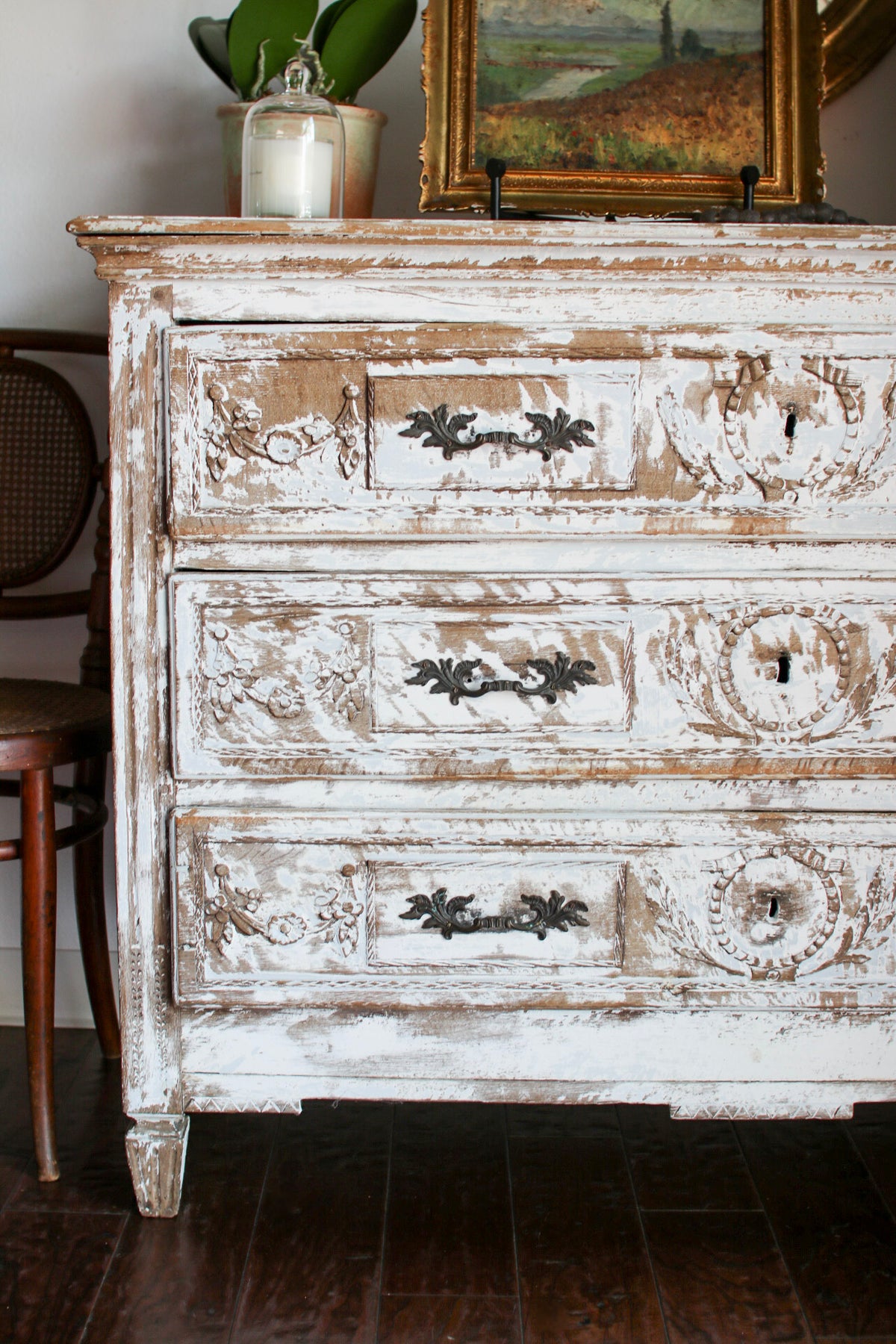 French Louis XVI Painted Commode
