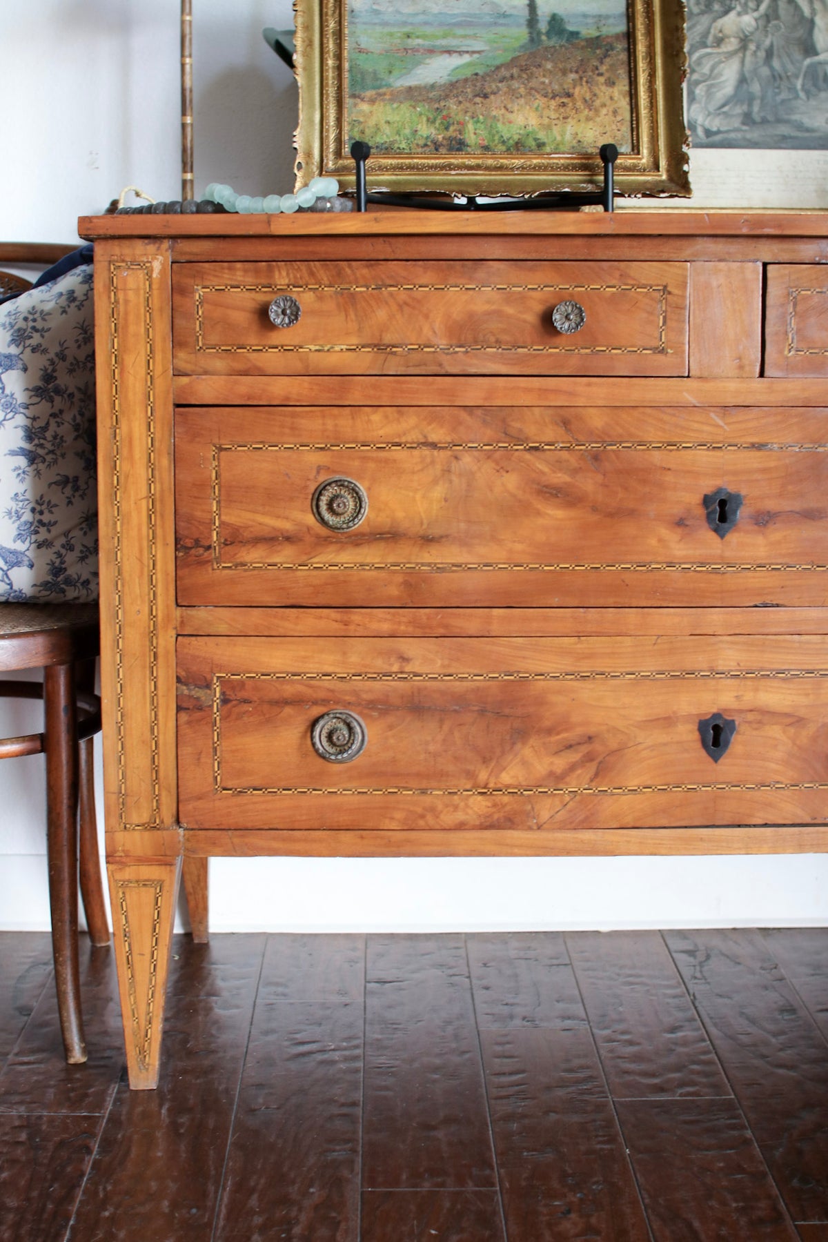 Italian Inlay Commode