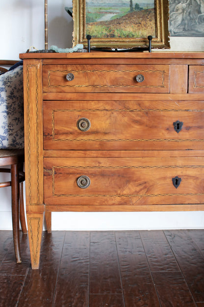 Italian Inlay Commode