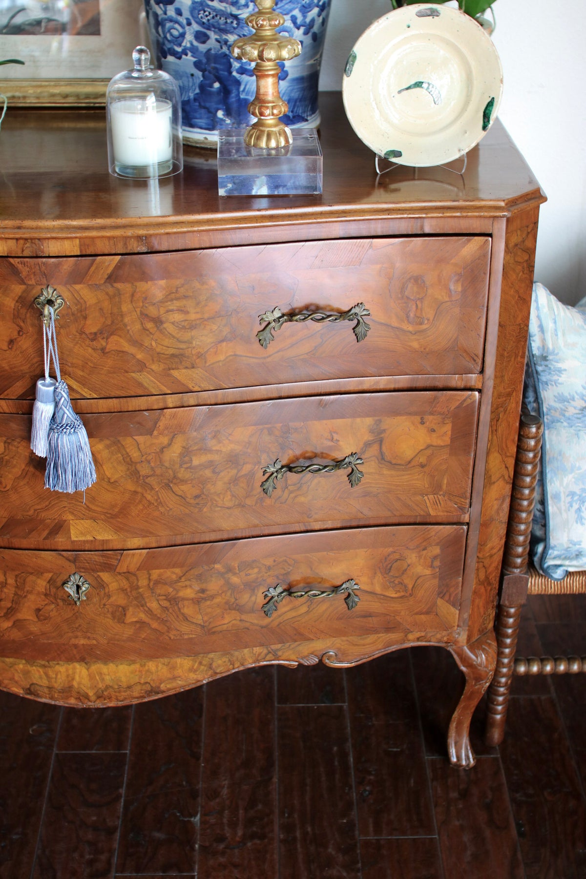 Antique Italian Lombardy Chest: Circa 1680