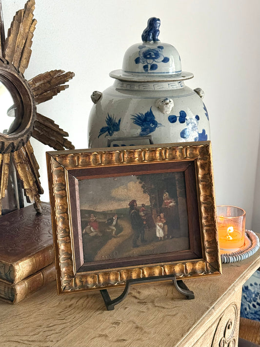 Framed French Painting