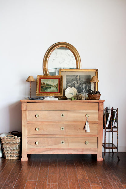 French Empire Bleached Commode