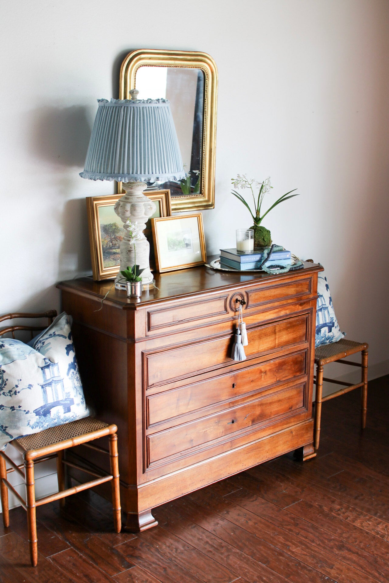 French Louis Philippe Walnut Commode