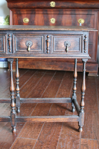 English Jacobean Style Console Table