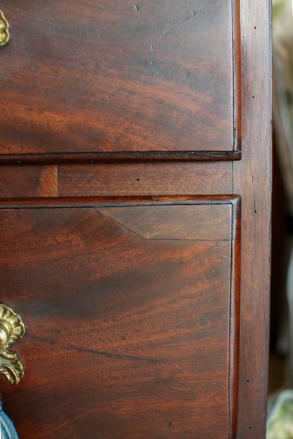 English Mahogany George III Chest