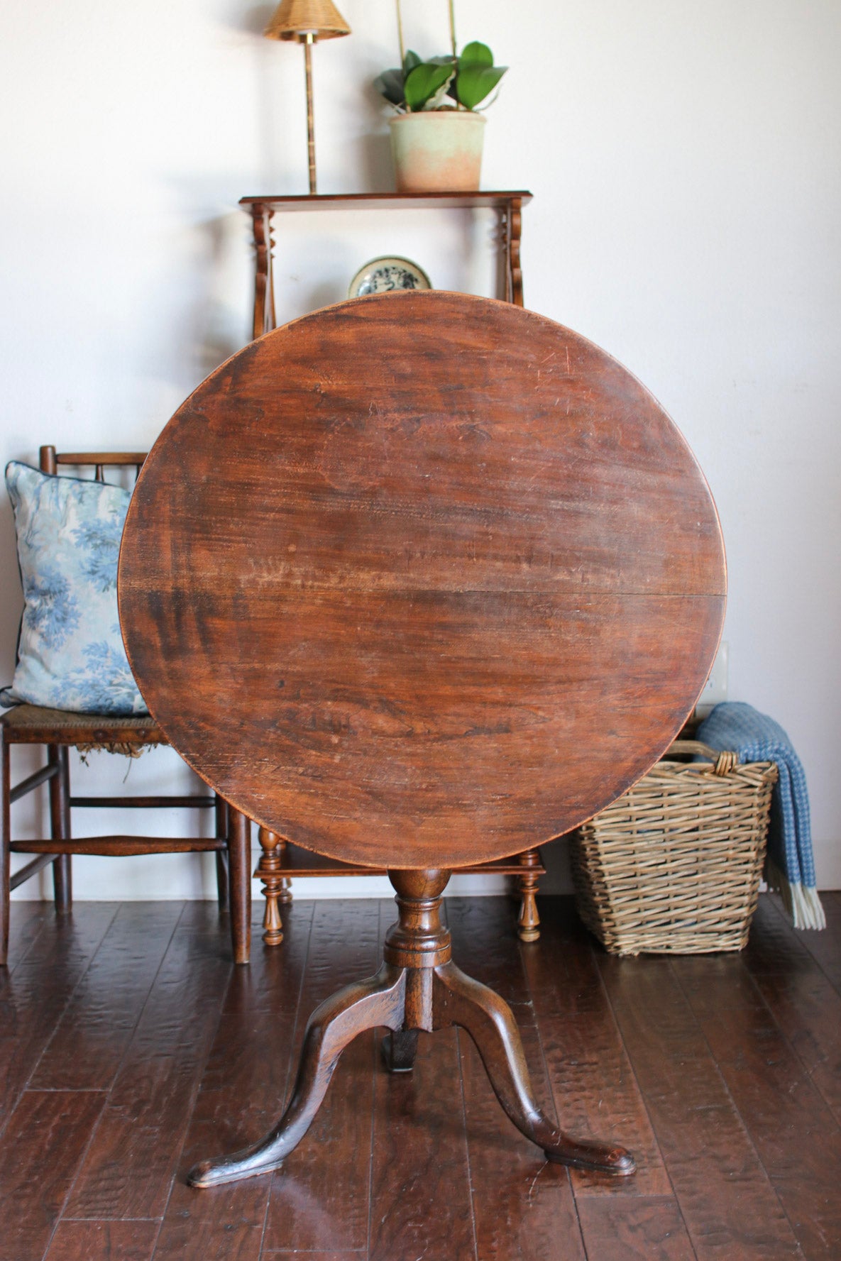 English Tripod Table: 18th Century