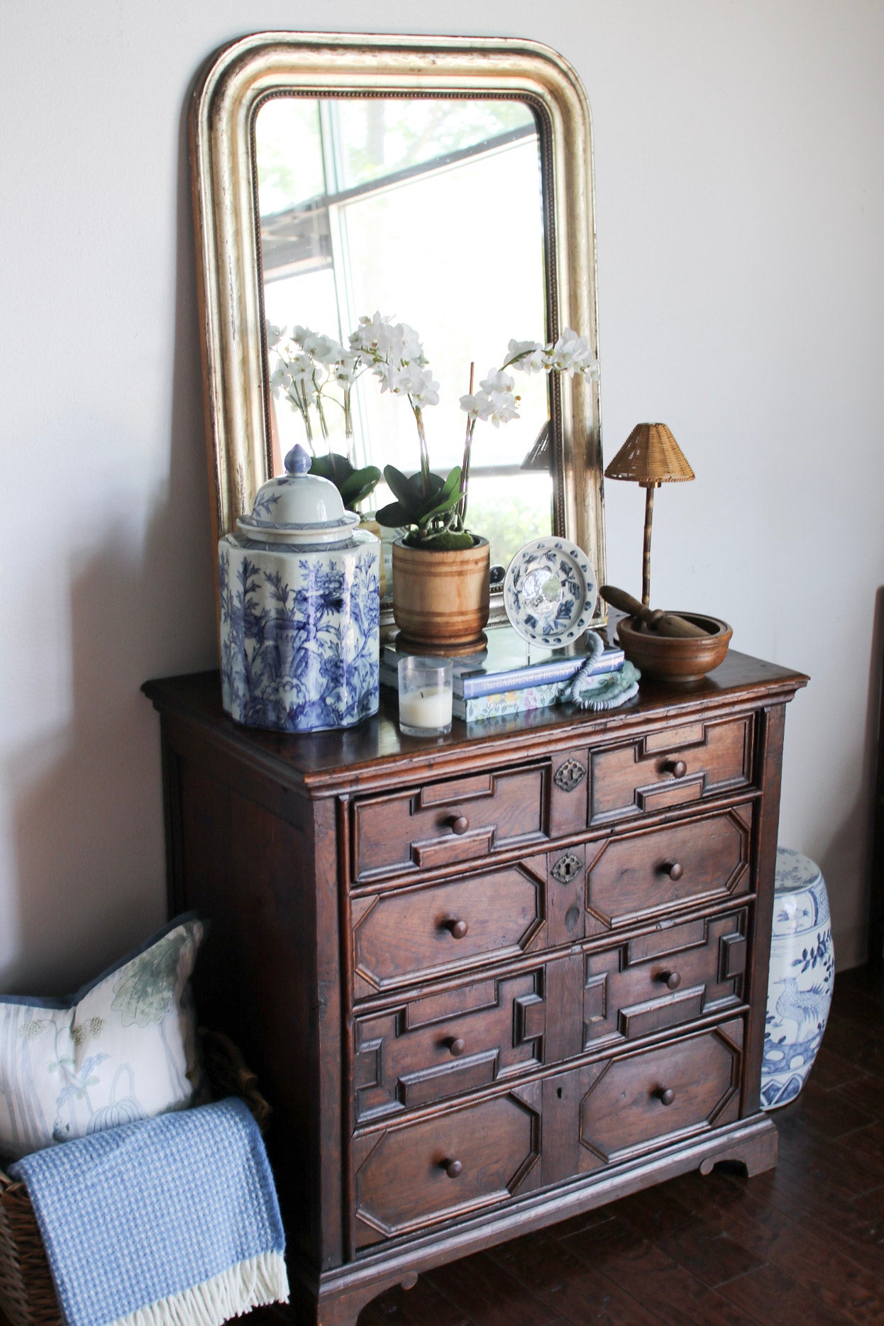 English Jacobean Chest