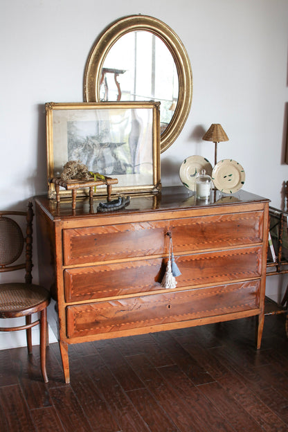 Italian Inlay Commode