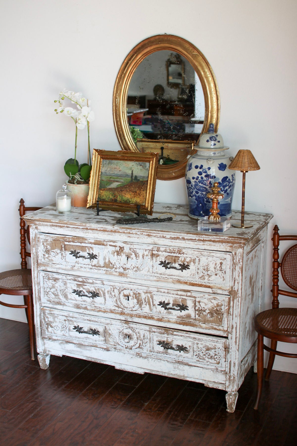 French Louis XVI Painted Commode