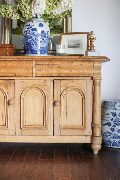 English Pine Sideboard