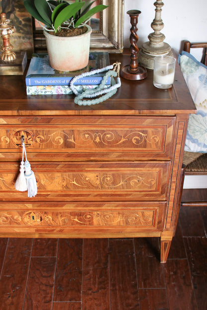 Italian Commode with Inlay