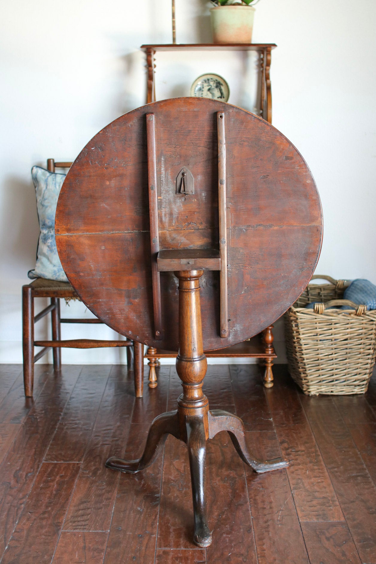 English Tripod Table: 18th Century