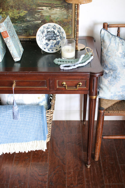 French Louis XVI Leather Top Desk