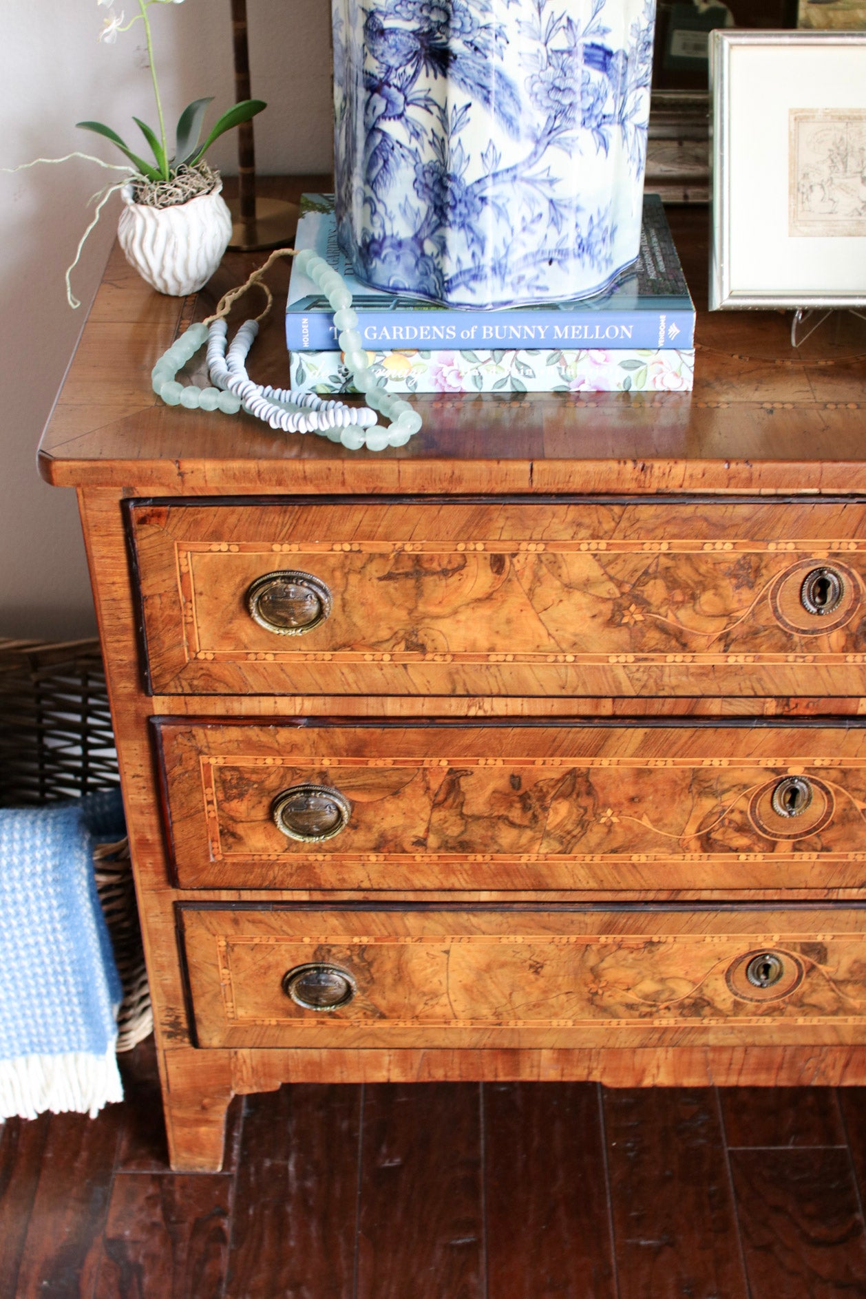 Italian Inlay Commode
