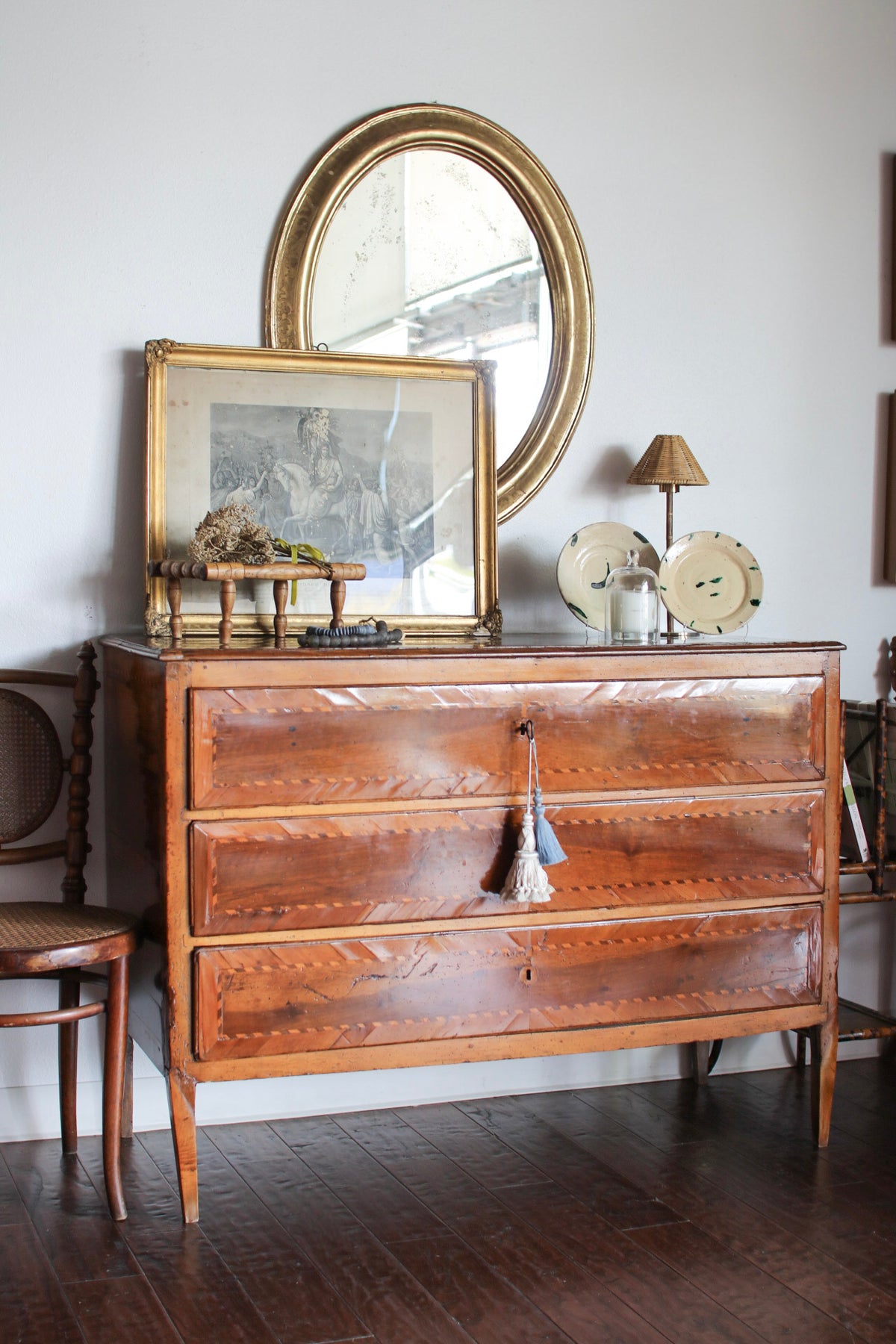 Italian Inlay Commode