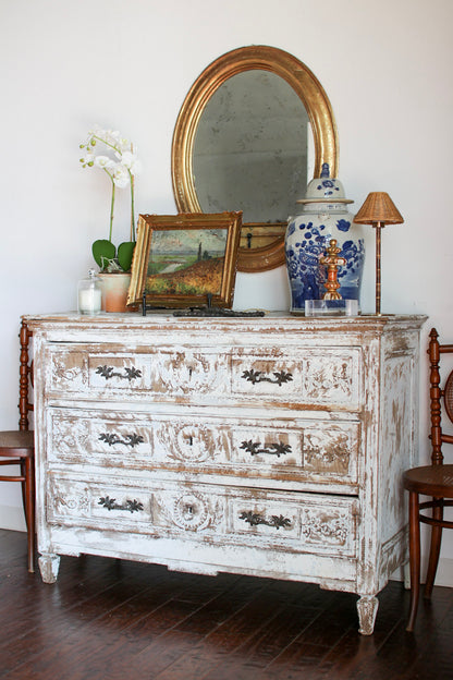 French Louis XVI Painted Commode