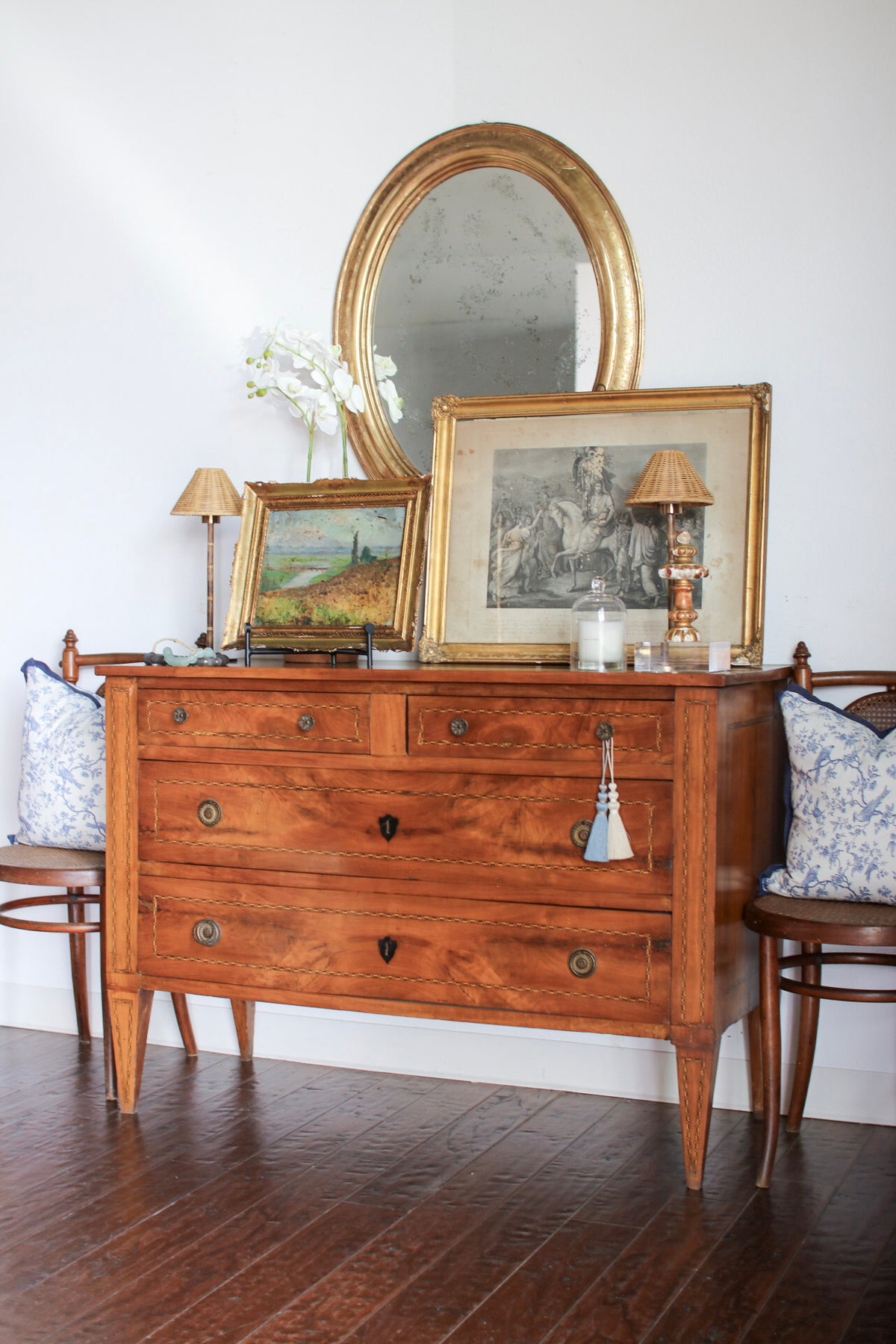 Italian Inlay Commode