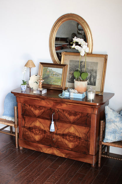 French Louis Philippe Walnut Commode