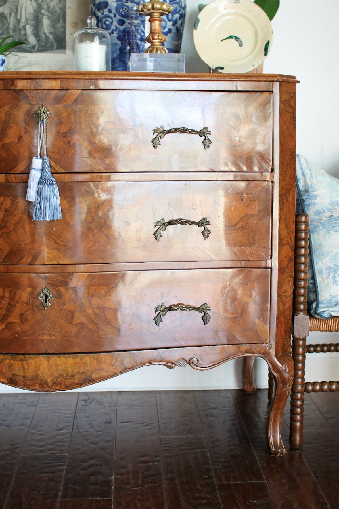 Antique Italian Lombardy Chest: Circa 1680
