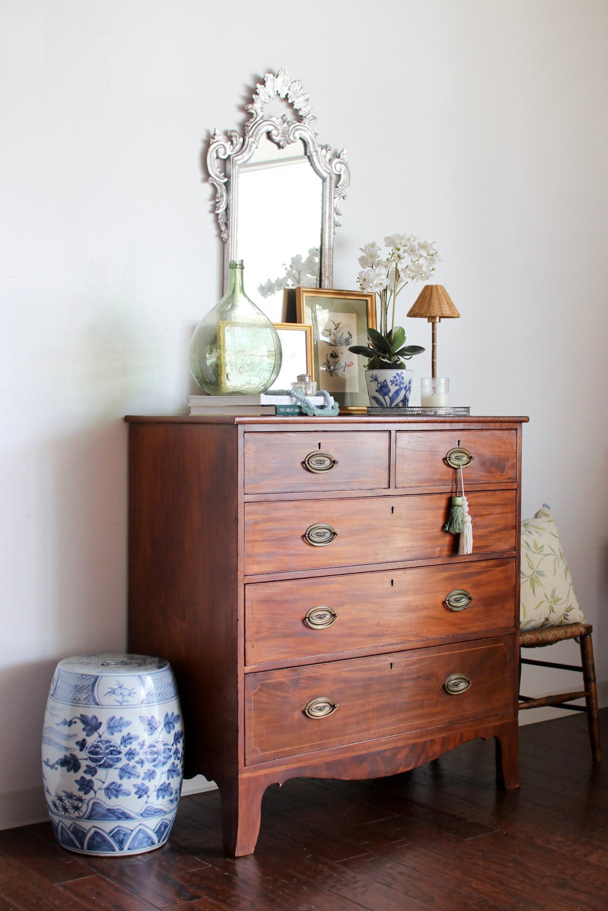 Georgian Chest with String Inlay