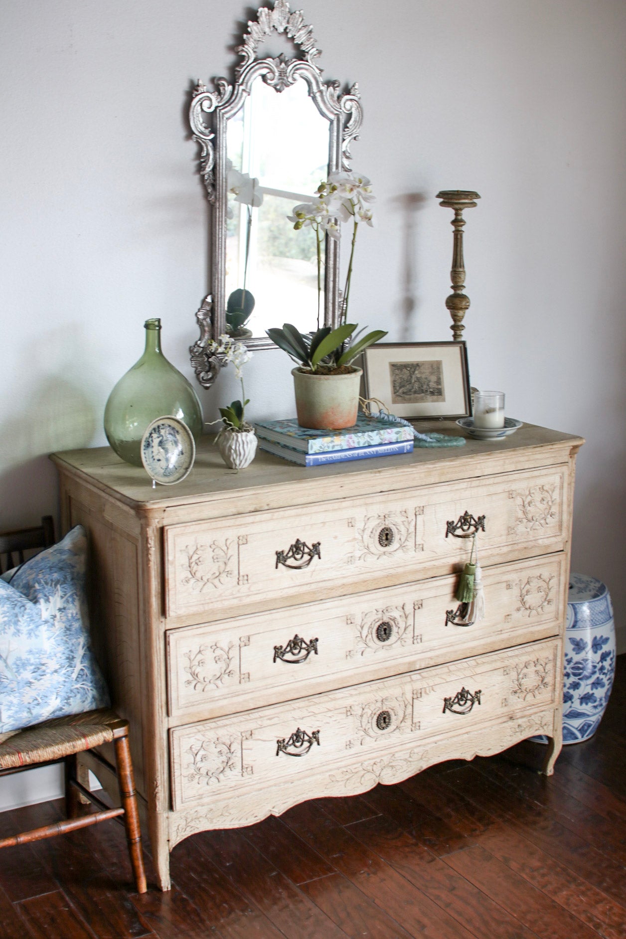 Bleached Belgian Commode