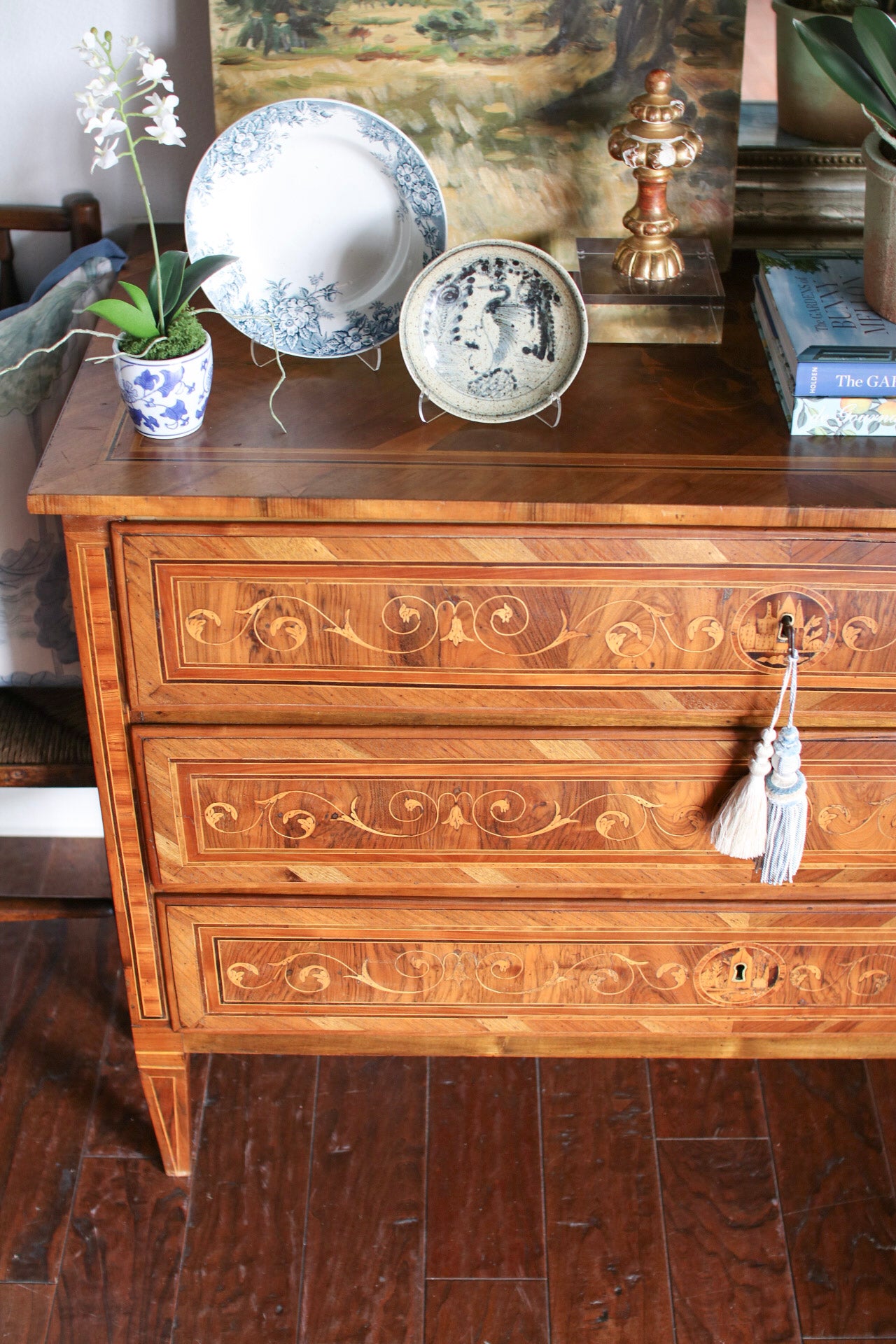 Italian Commode with Inlay