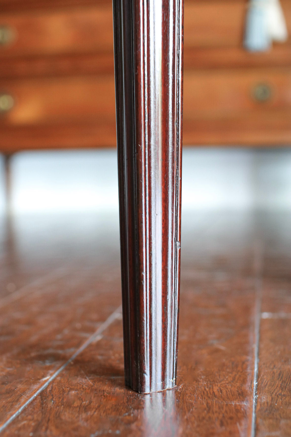 Georgian Demilune Card Table