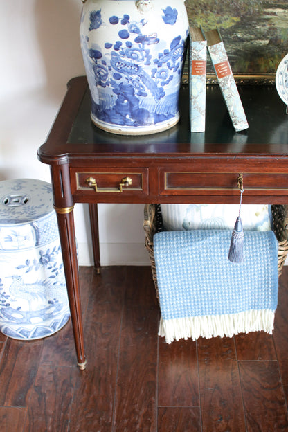 French Louis XVI Leather Top Desk