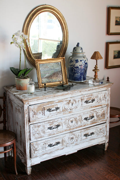 French Louis XVI Painted Commode