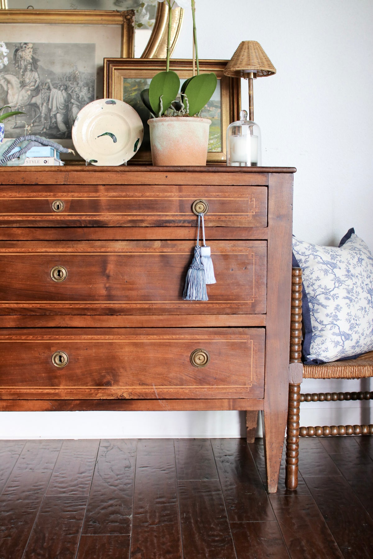 Italian Inlay Commode