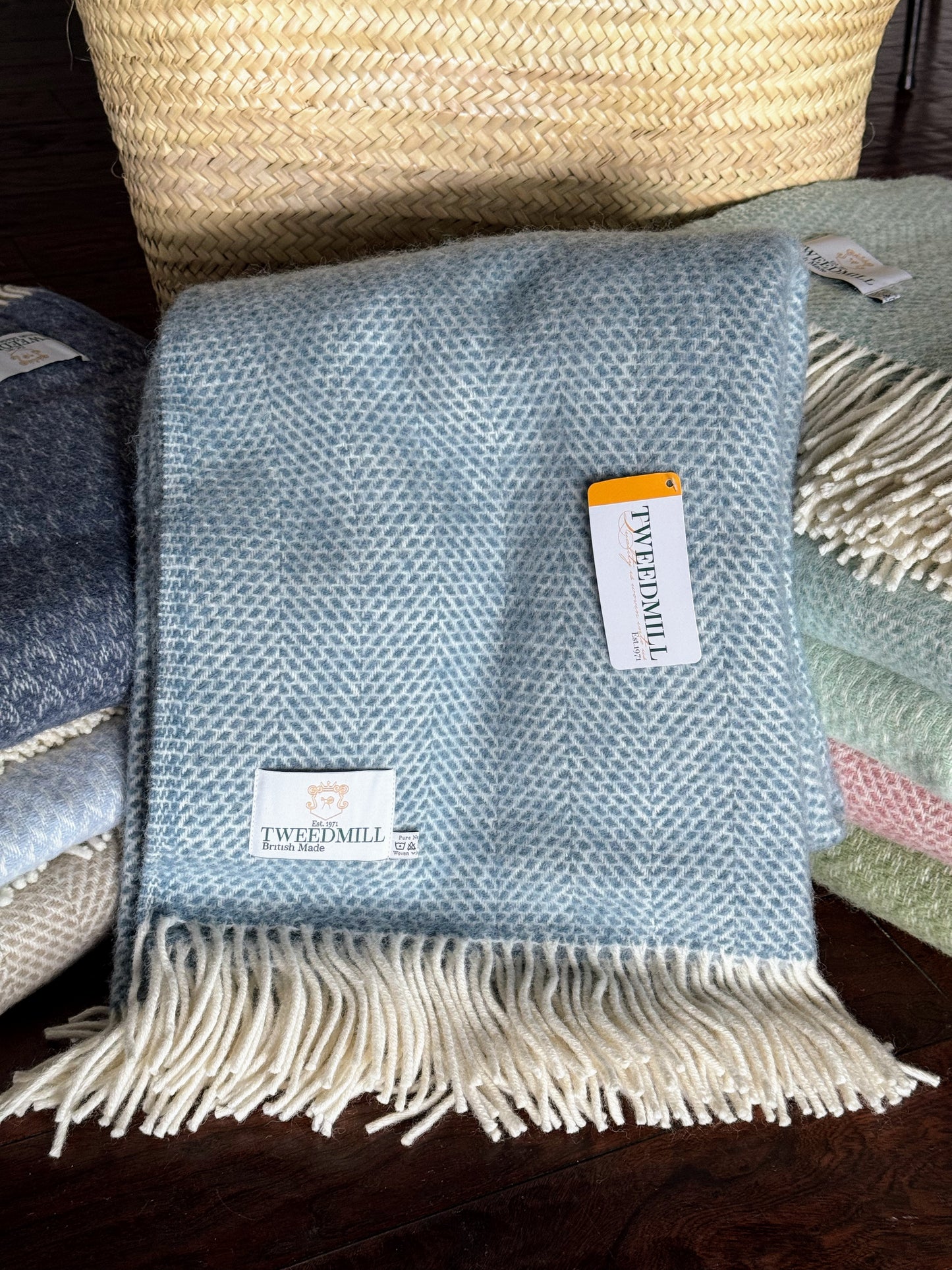 English Wool Throw