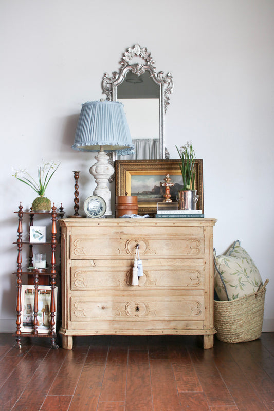 Bleached Belgian Petite Commode