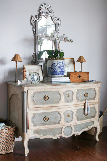 French Painted Regence Commode