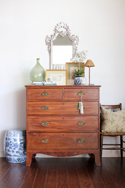 Georgian Chest with String Inlay