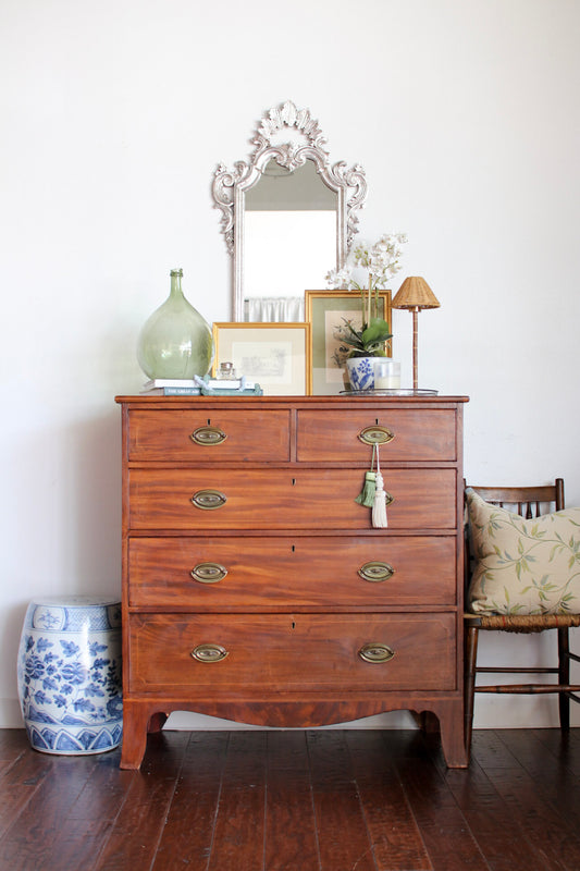 Georgian Chest with String Inlay