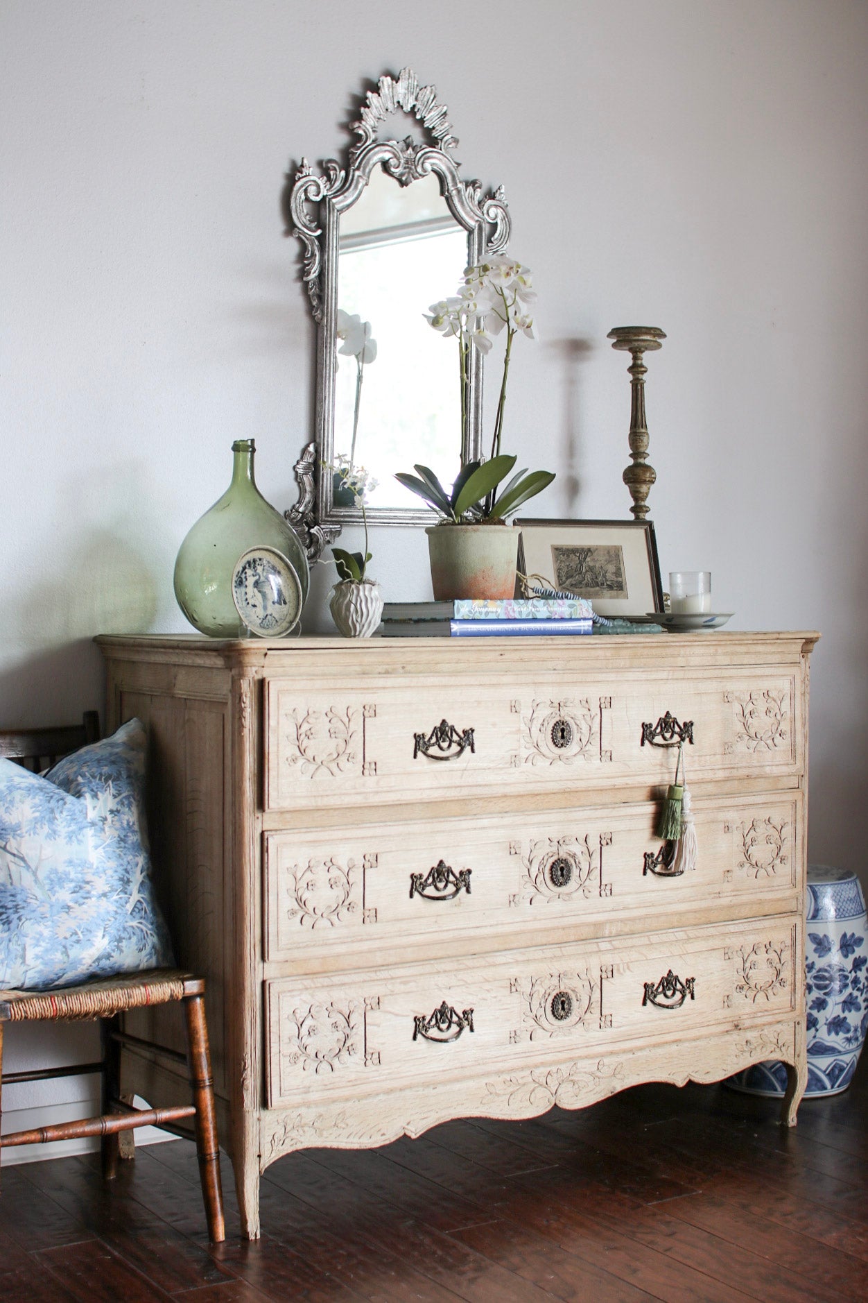 Bleached Belgian Commode