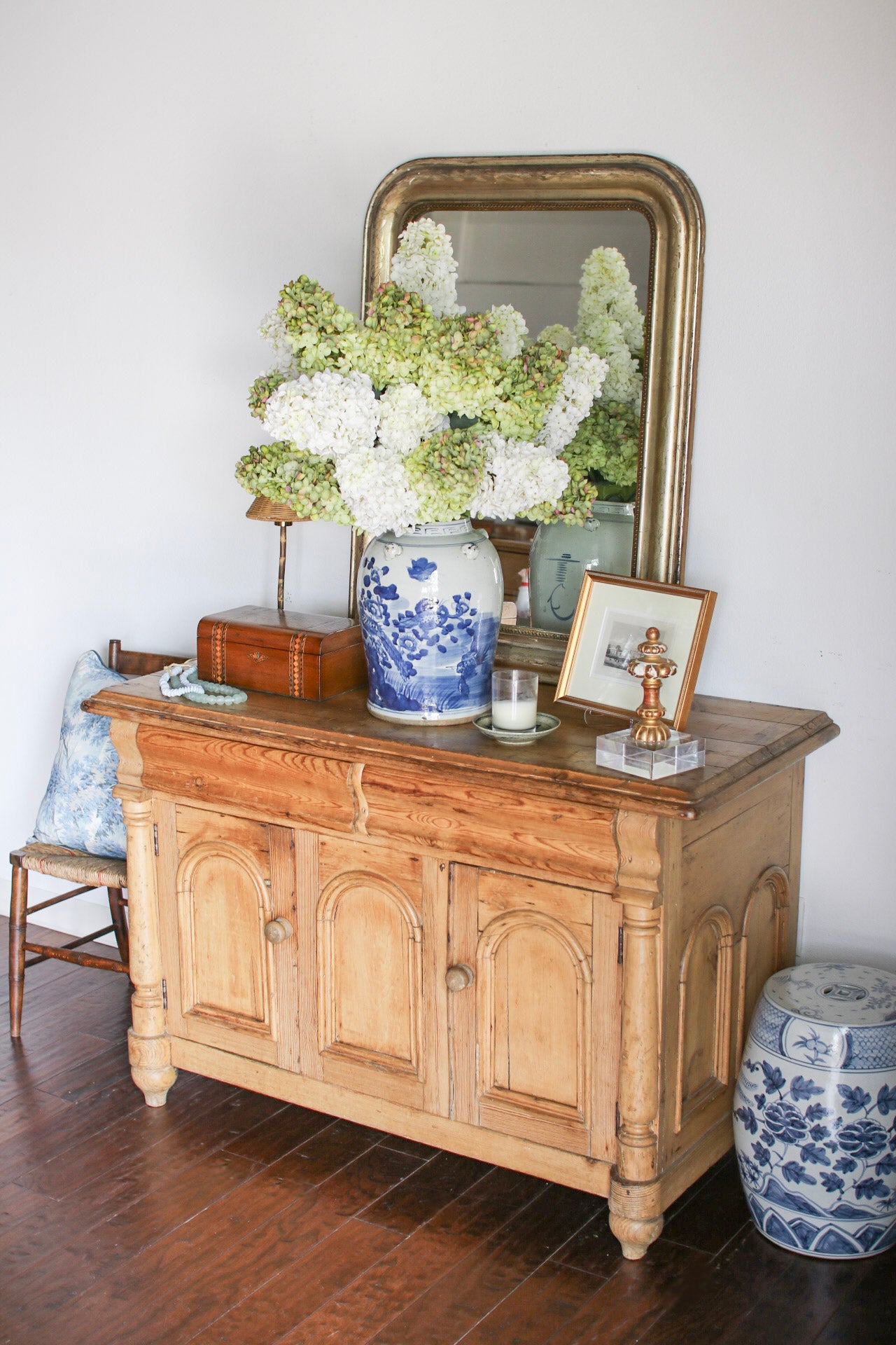 English Pine Sideboard