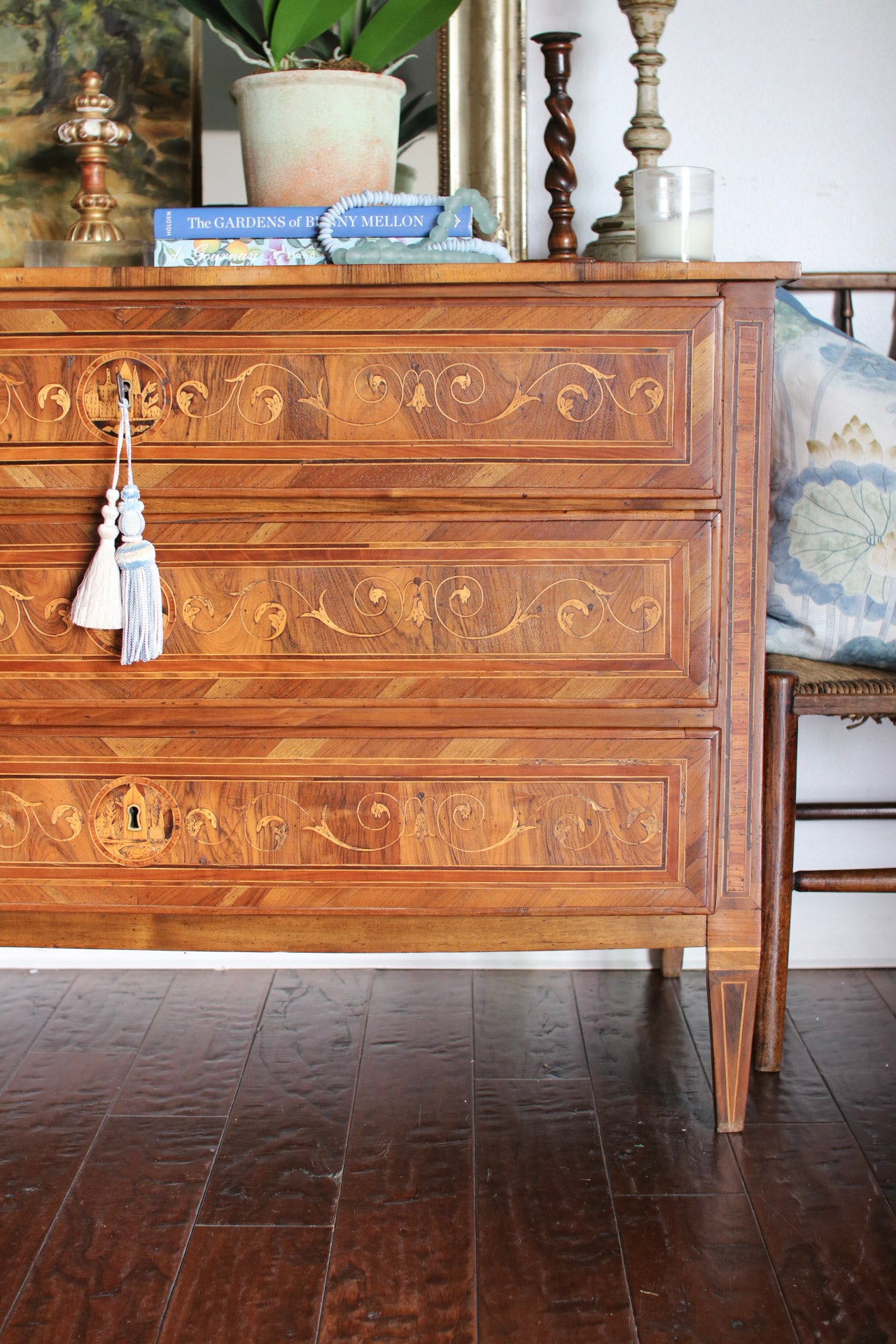 Italian Commode with Inlay