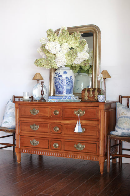 Louis XVI Commode with Ornate Pulls