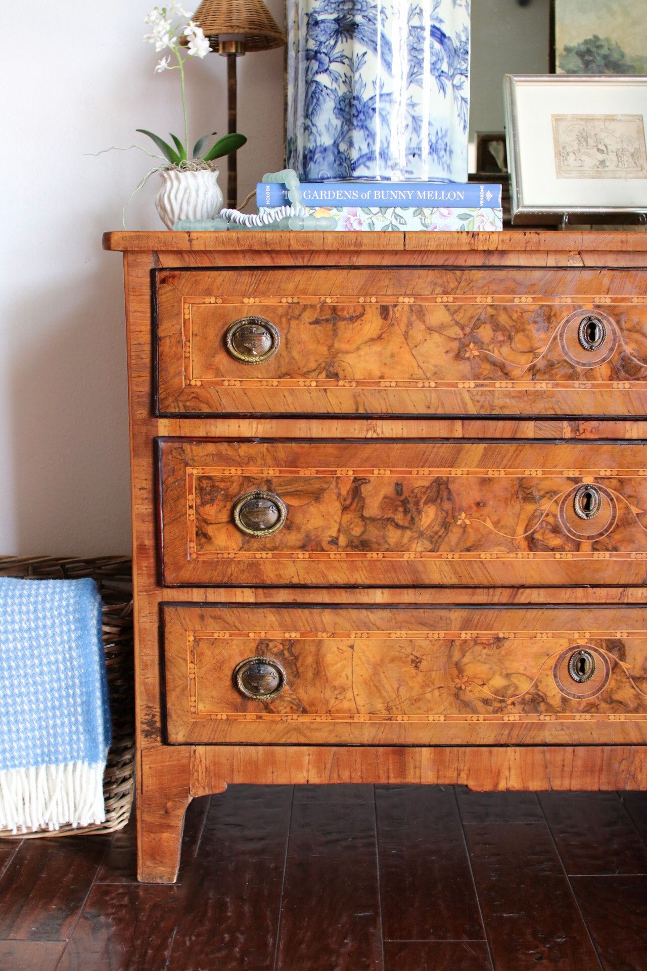 Italian Inlay Commode