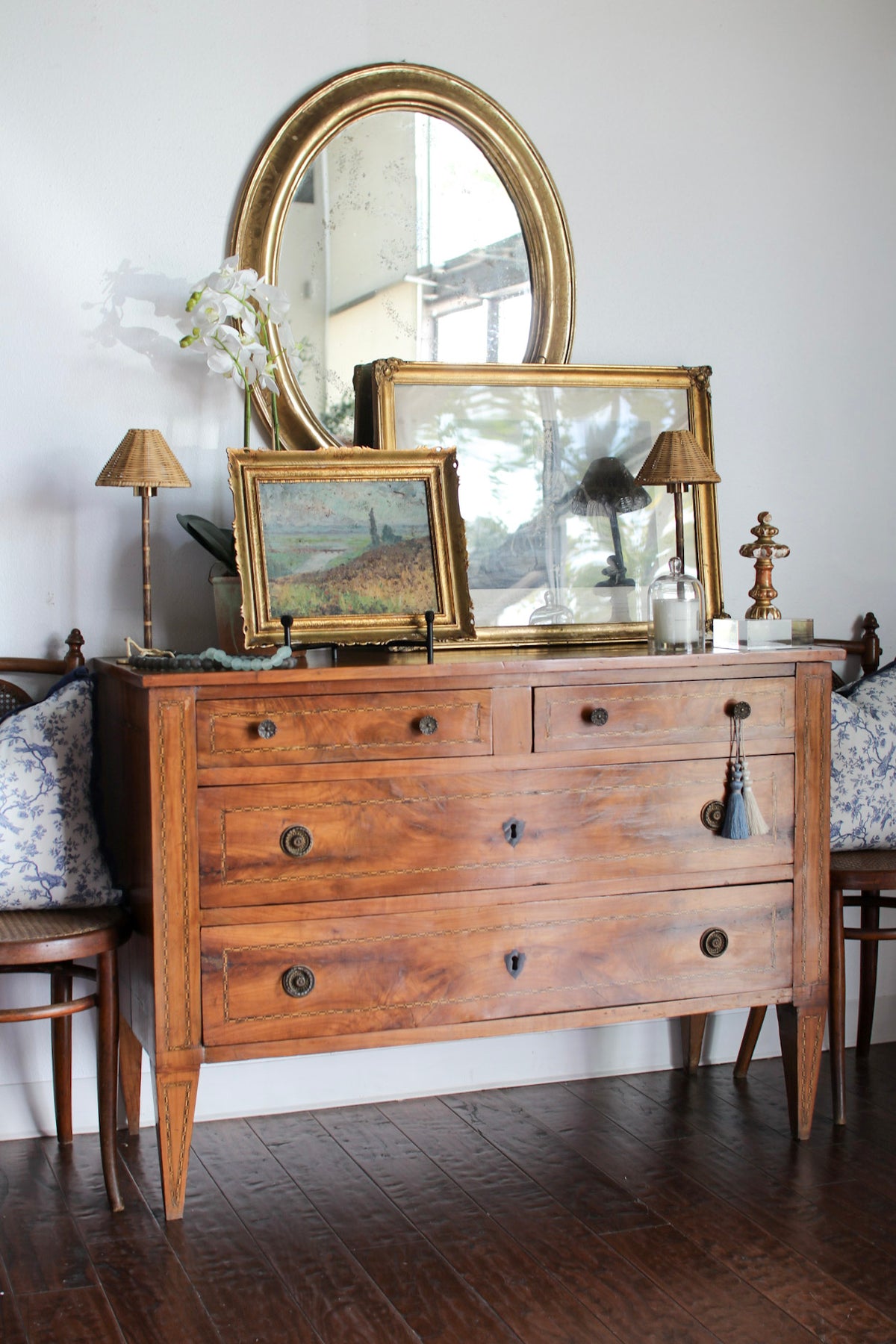 Italian Inlay Commode