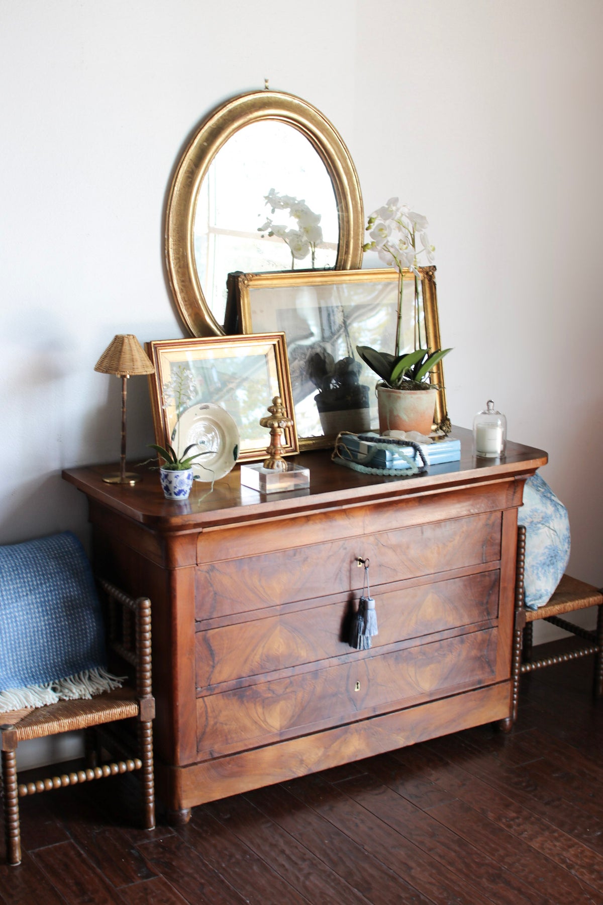 French Louis Philippe Walnut Commode