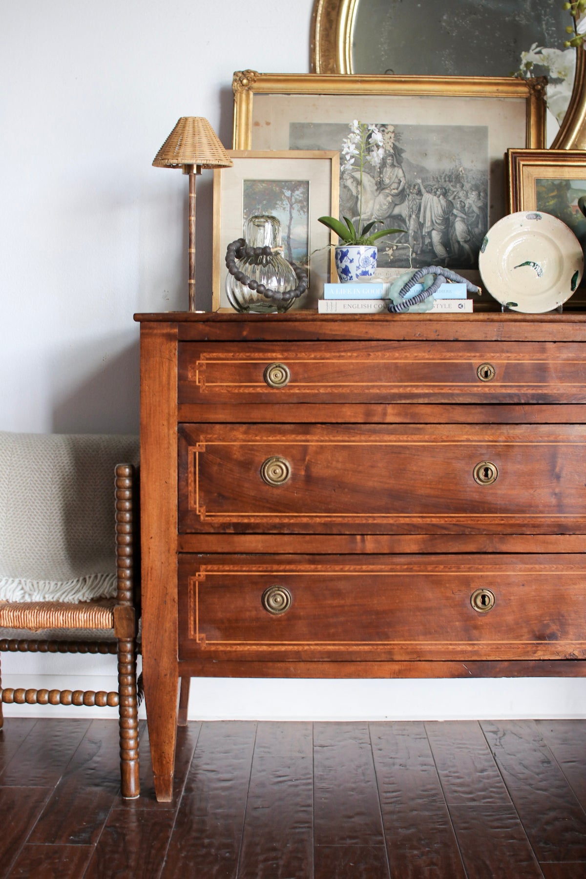 Italian Inlay Commode