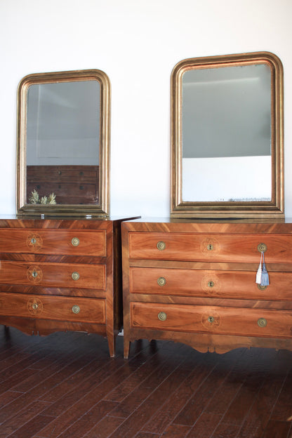 Pair of French Louis Philippe Mirrors