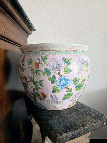 Koi Fish Bowl Planter