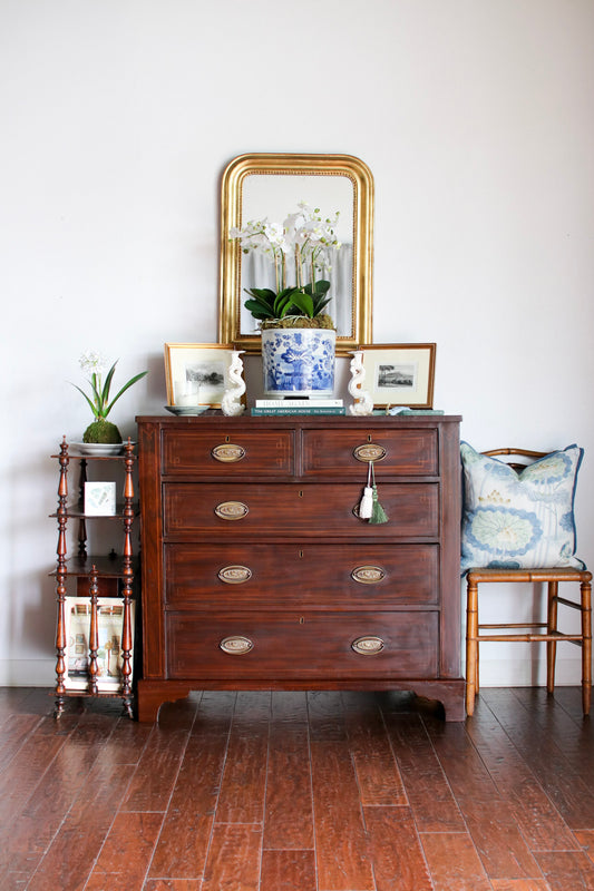 English Georgian Chest: 18th Century