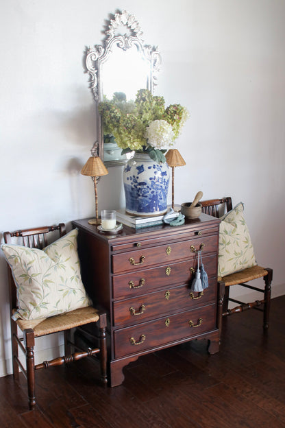 English Mahogany George III Chest