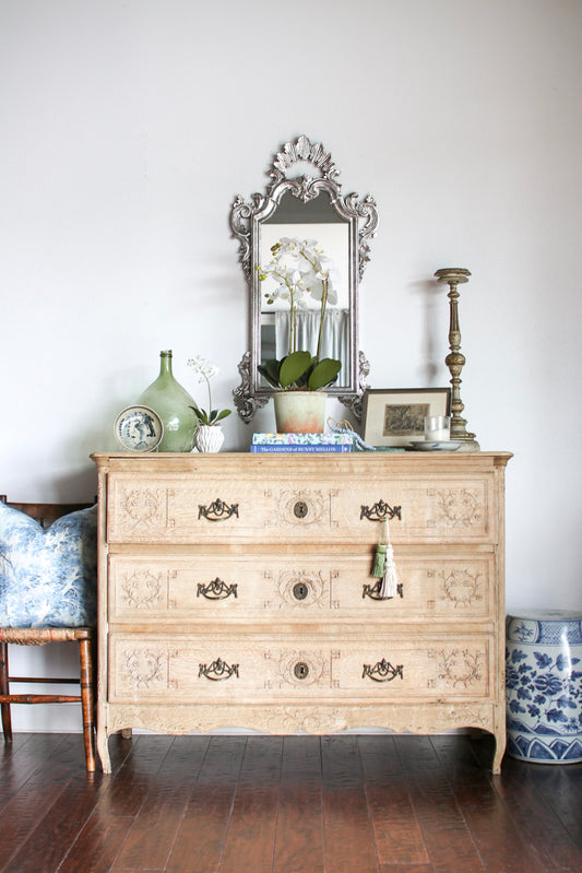 Bleached Belgian Commode